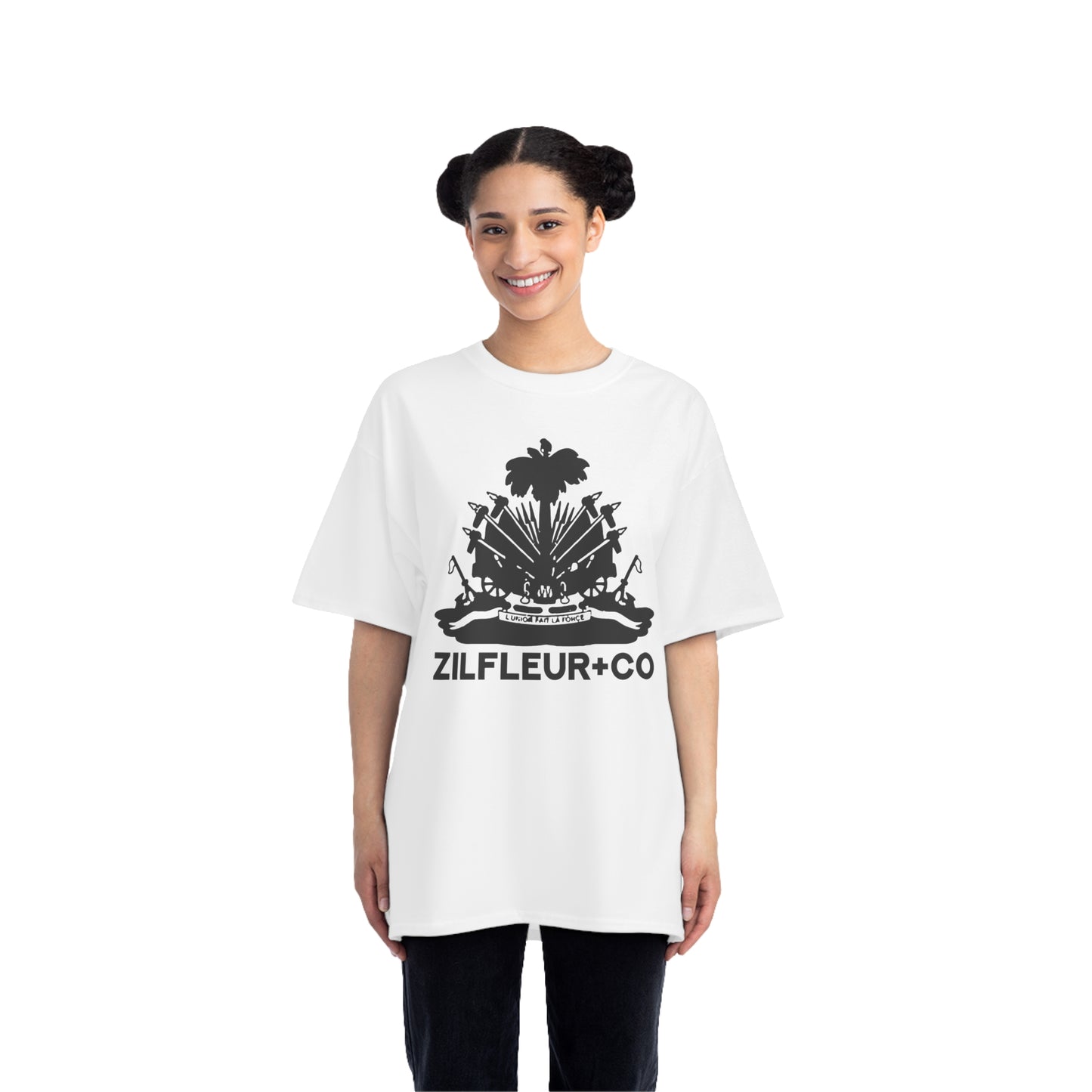 GRANDE Black Unisex Zilfleur+Co T-Shirt