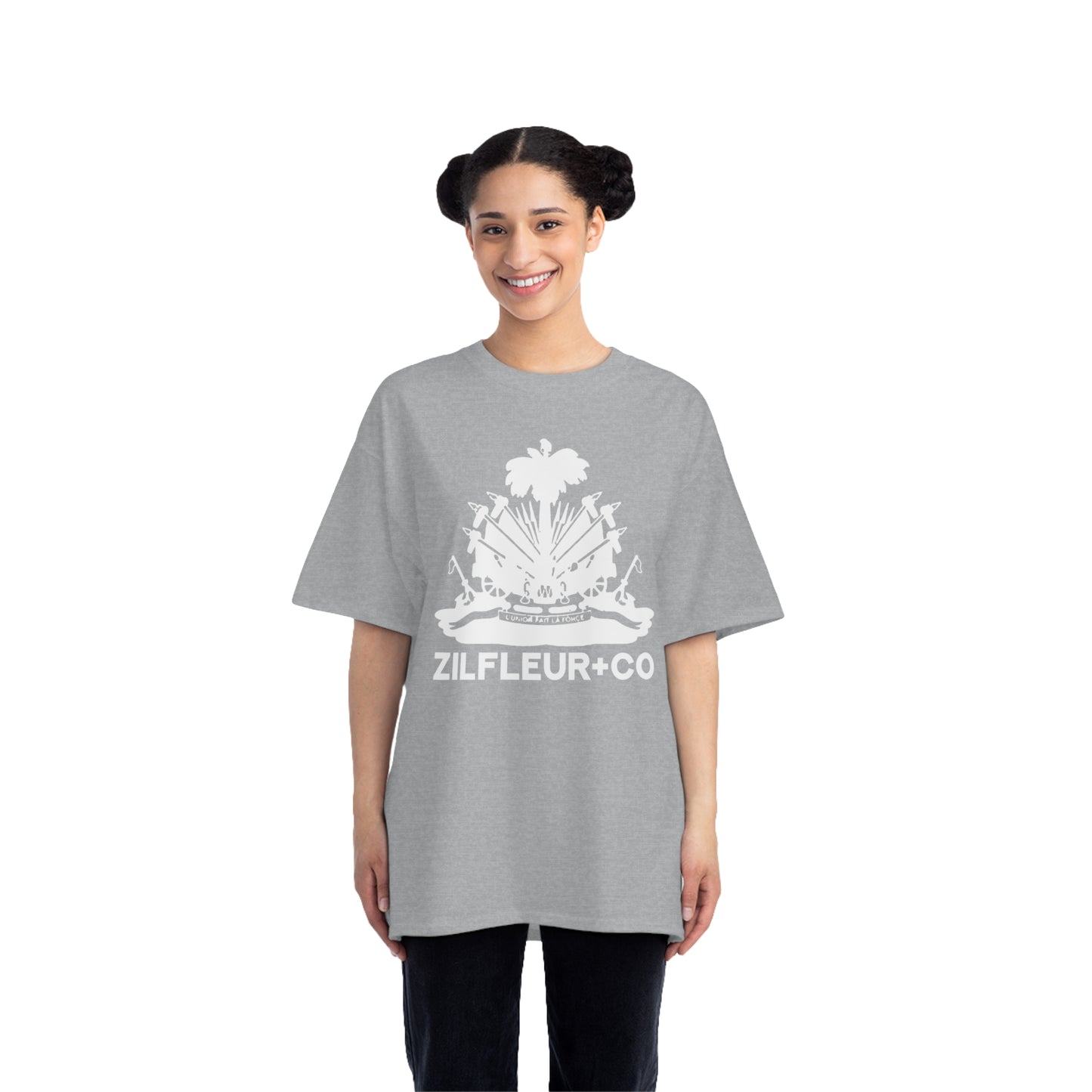 GRANDE White Unisex Zilfleur+Co T-Shirt