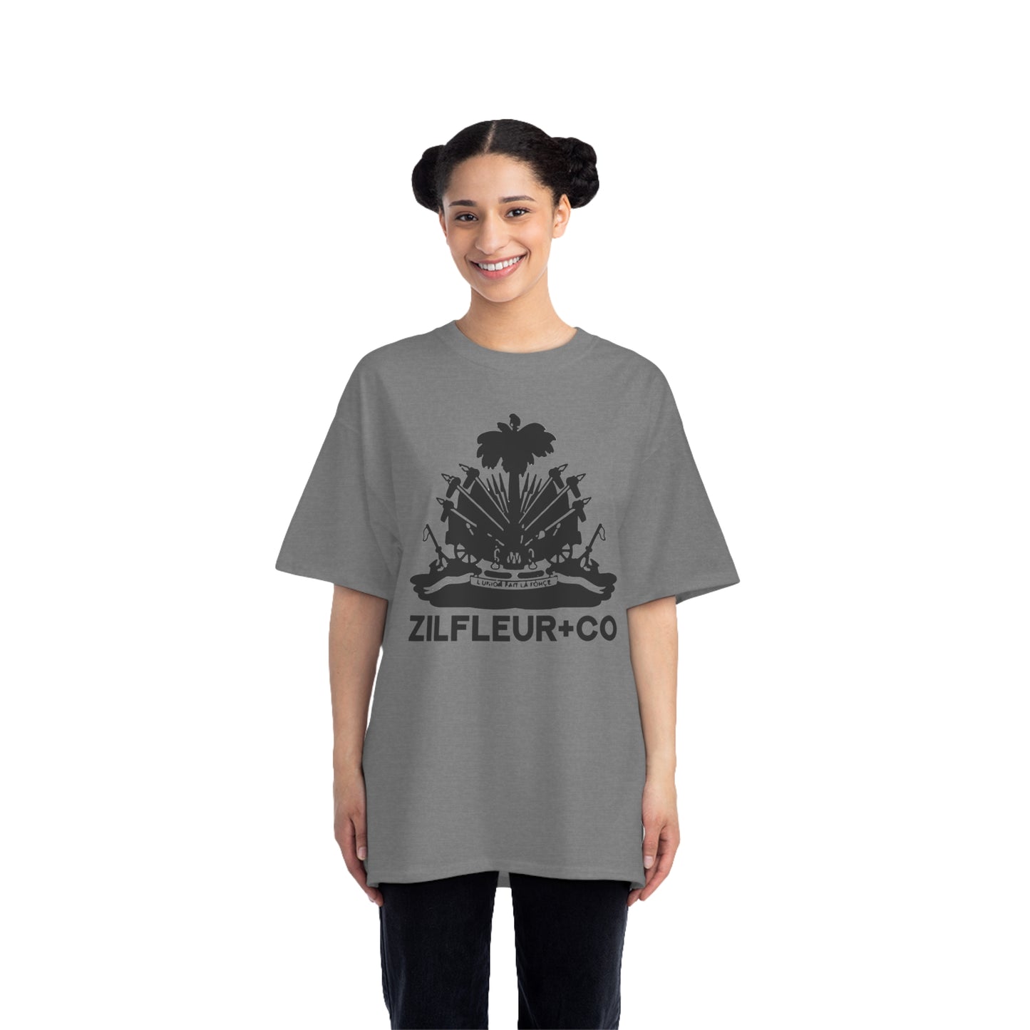 GRANDE Black Unisex Zilfleur+Co T-Shirt