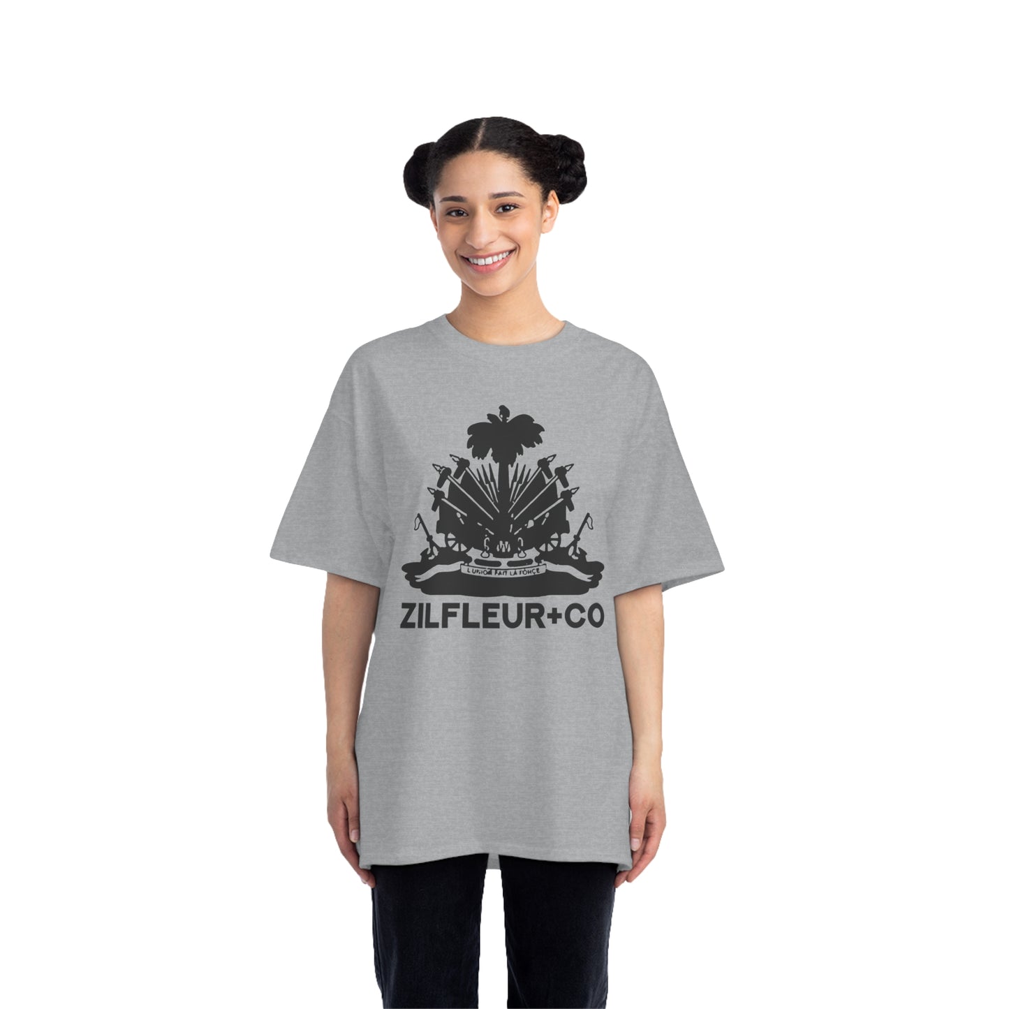 GRANDE Black Unisex Zilfleur+Co T-Shirt